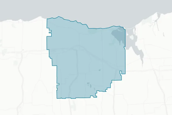 Sodus Central School District — detail map