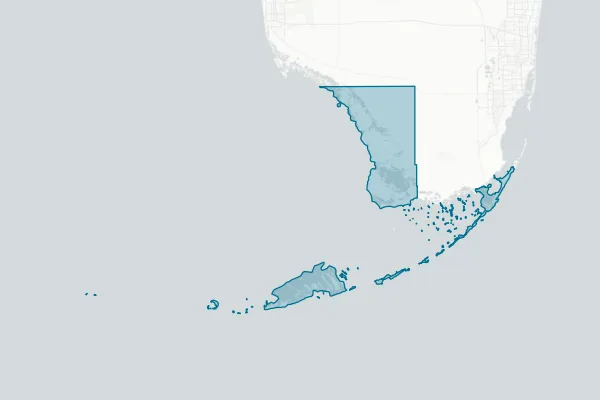 Monroe County District School Board — detail map