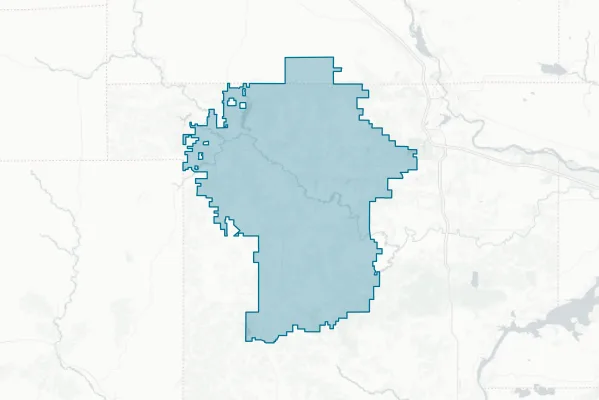 School District of Reedsburg — detail map