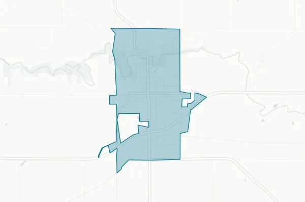 City of Mount Carroll — detail map