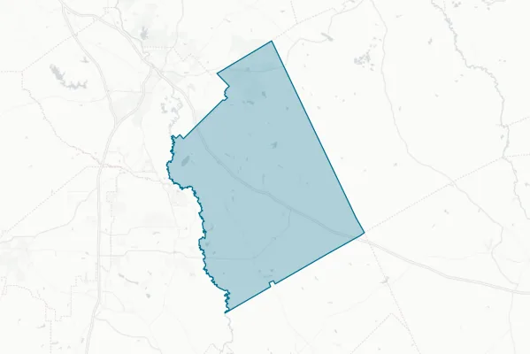 Twiggs County — detail map