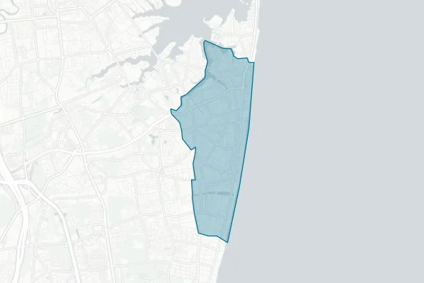 City of Long Branch School District — detail map