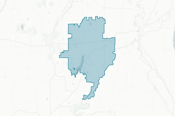 Perry Central School District — detail map