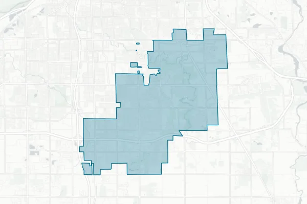 Kentwood Public Schools — detail map