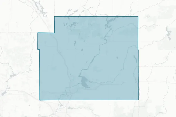 School District of Cornell — detail map