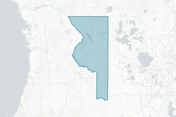 Sumter County District School Board — detail map