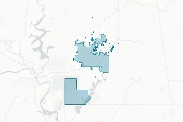 Tahlequah Public Schools — detail map