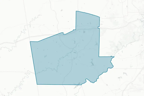 Carroll County — detail map