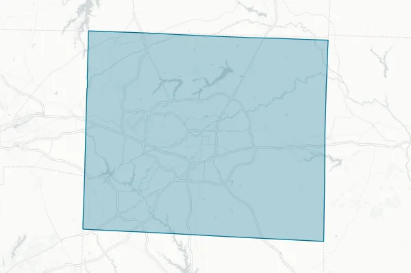Guilford County — detail map