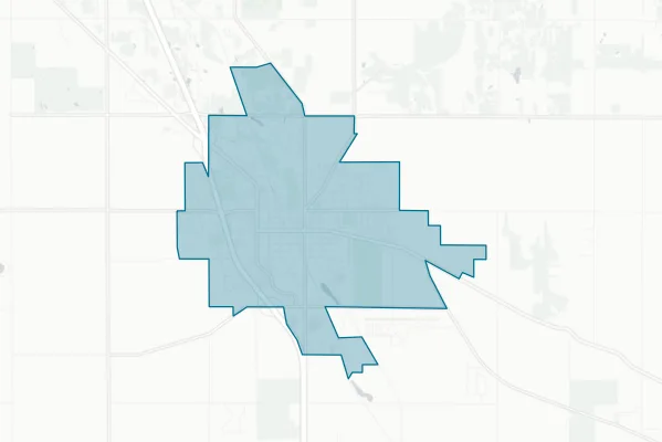 City of Mason — detail map