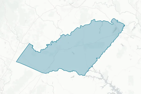 County of Orange — detail map