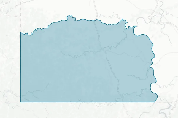 County of Greene — detail map
