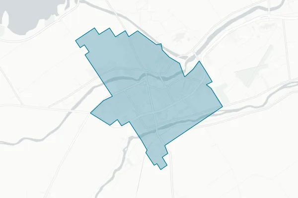 Town of Massena — detail map