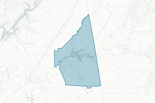 Cherokee County Board of Education — detail map