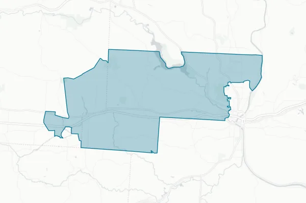 West Muskingum Local School District — detail map