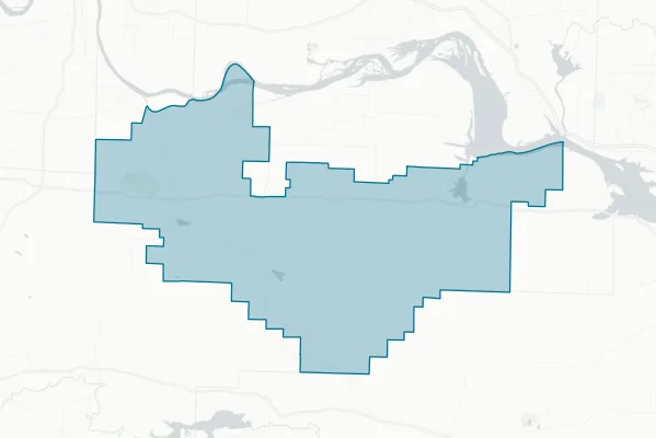 Paris School District — detail map