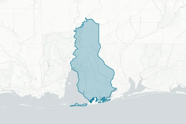 Baldwin County Board of Education — detail map