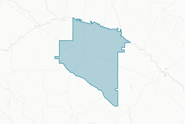 Appling County Board of Education — detail map