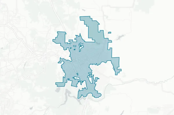 City of Escondido — detail map