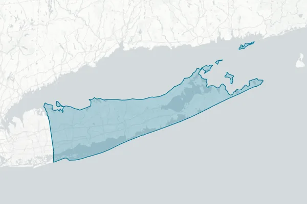 Town of Smithtown — detail map