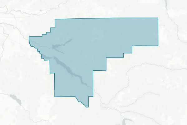 Lowell School District #71 — detail map