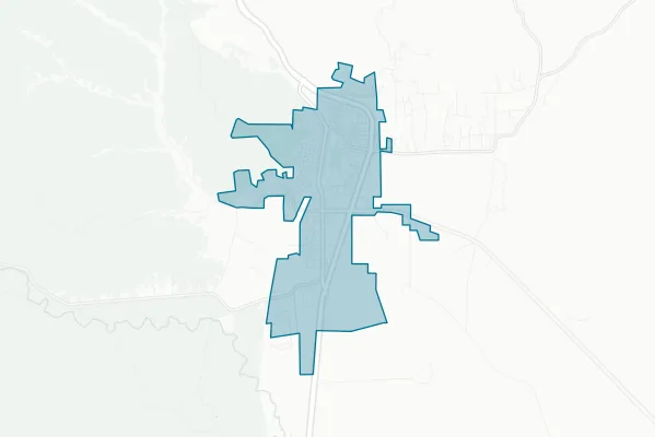 City of Raton — detail map