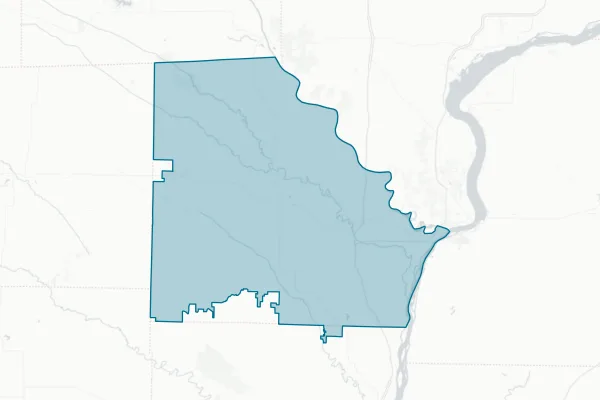 Clark County R-I School District — detail map