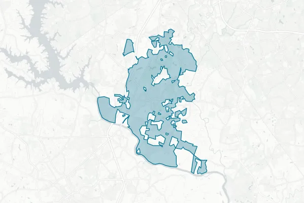 Town of Fort Mill — detail map