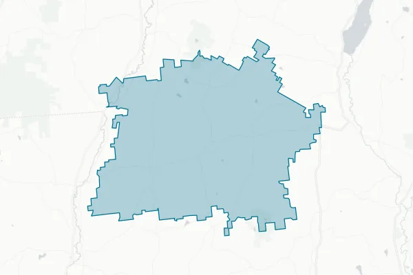 Edmeston Central School District — detail map