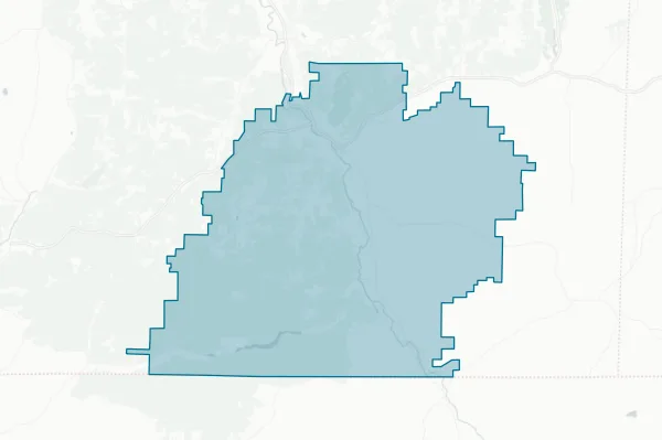 Wellsville Central School District — detail map