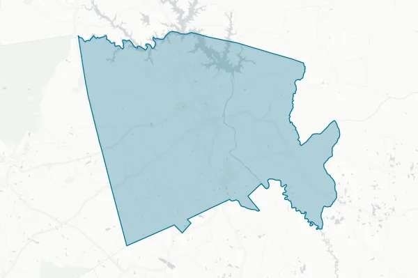 Baldwin County — detail map