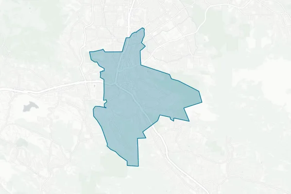 Walnut Creek School District — detail map