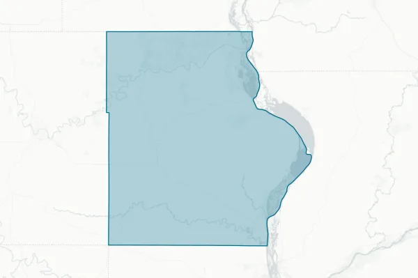 Allamakee County — detail map
