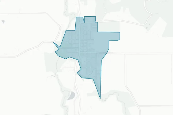 City of Amity — detail map