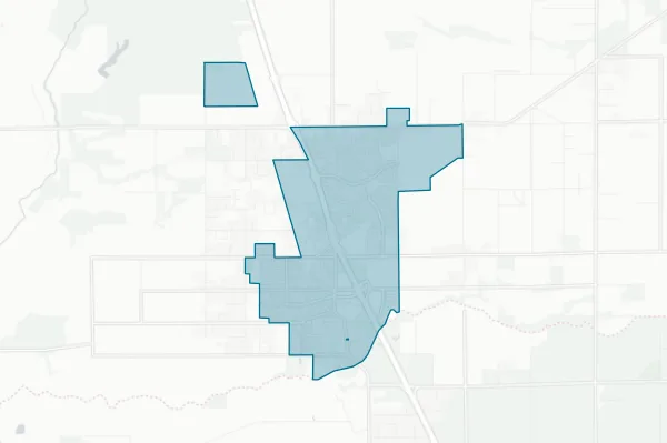 City of Galt — detail map