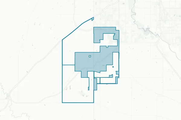 City of Blanchard — detail map