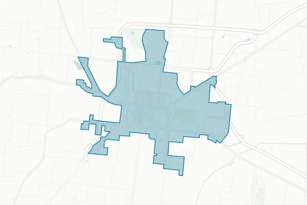 City of Union City — detail map