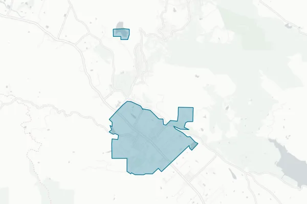 City of Saint Helena — detail map