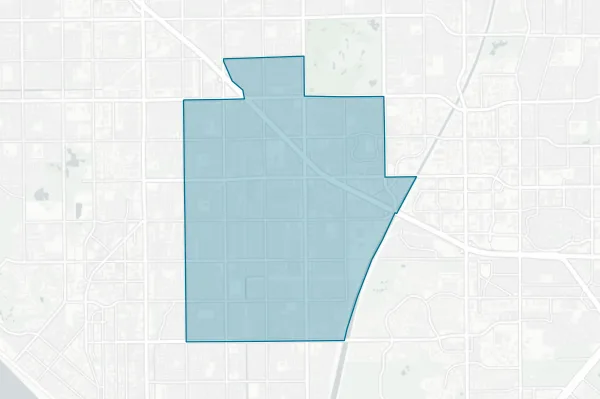 Fountain Valley School District — detail map