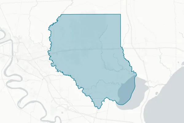 Livingston Parish Council — detail map