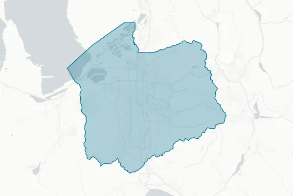 County of Salt Lake — detail map