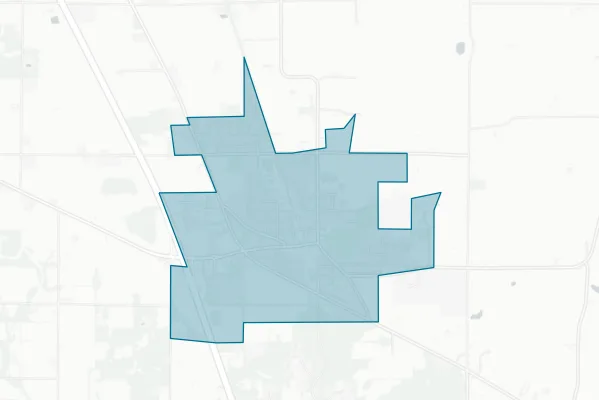 Village of Denmark — detail map