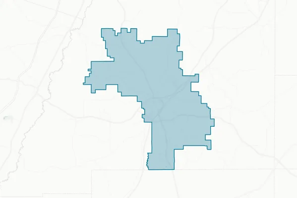 Kosciusko School District — detail map