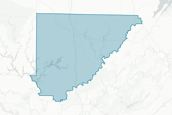 Cullman County Commission — detail map