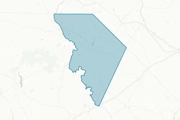 Marlboro County — detail map