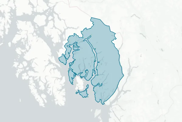 Ketchikan Gateway Borough School District — detail map