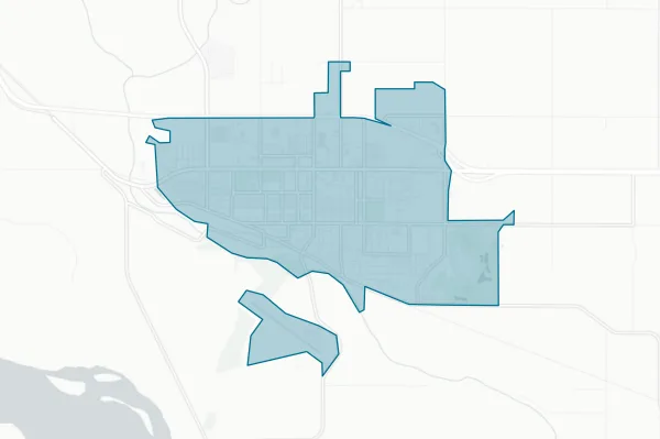 City of Vermillion — detail map