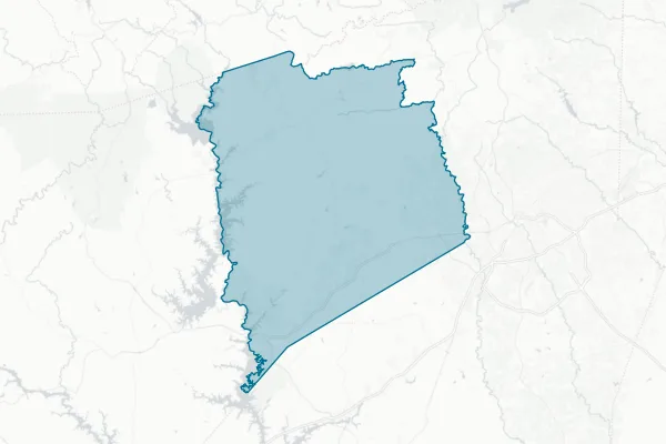 Pickens County — detail map
