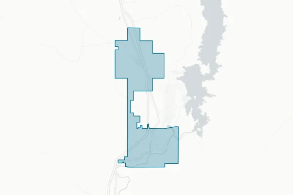 City of Truth Or Consequences — detail map