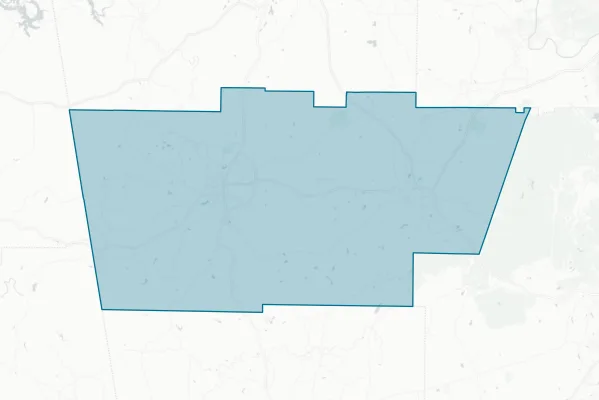 Polk County — detail map